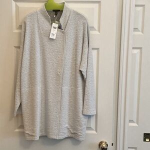 Eileen Fisher Light Gray Women's Cape